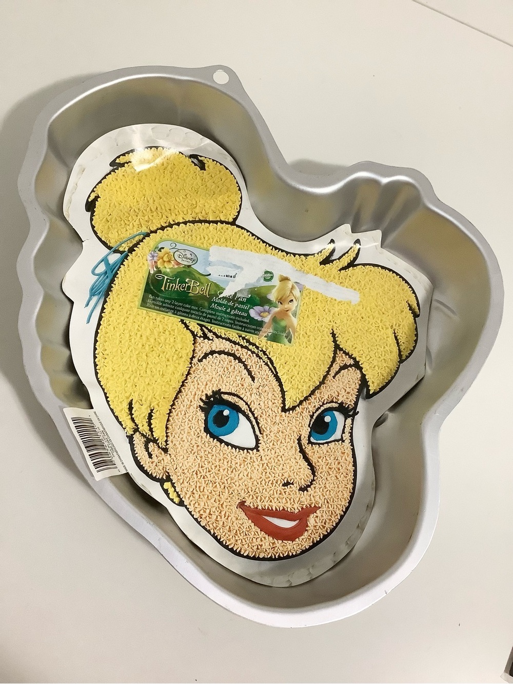 Vintage Wilton Disney Tinker Bell Aluminum Cake Pan #2105-5110 NEW * READ